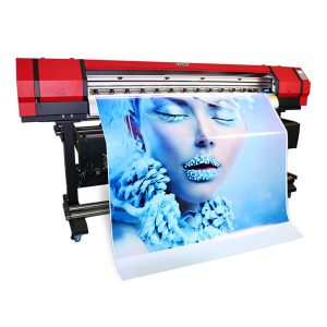 1,6 m kožený stroj flex banner plochá tkanina veľký formát eco rozpúšťadlo inkjet